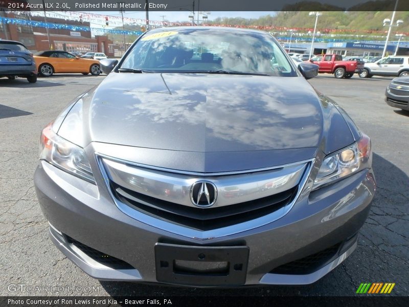 Polished Metal Metallic / Ebony 2014 Acura ILX 2.0L
