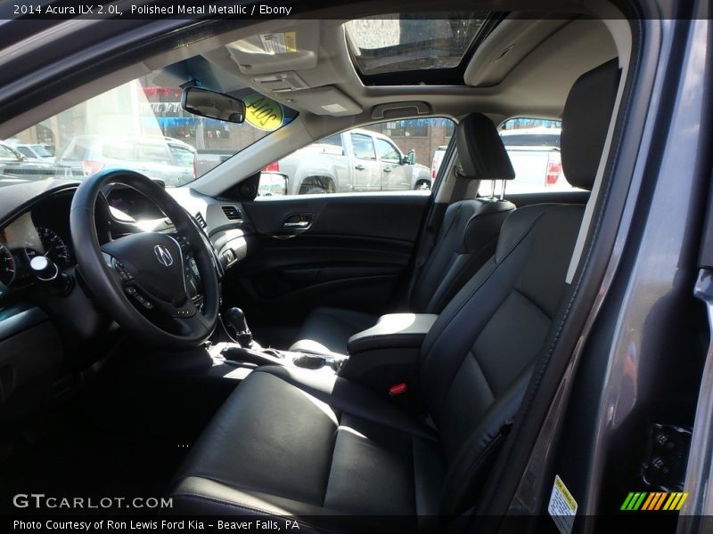 Polished Metal Metallic / Ebony 2014 Acura ILX 2.0L