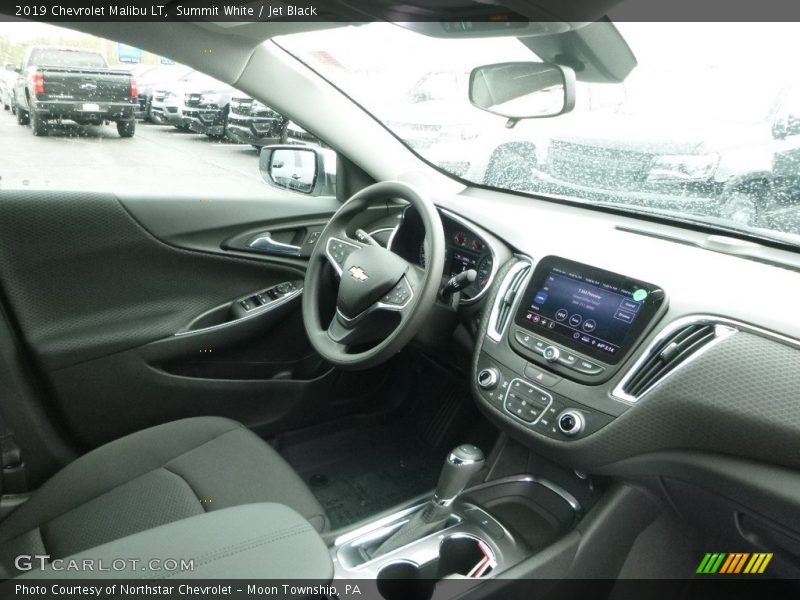 Summit White / Jet Black 2019 Chevrolet Malibu LT