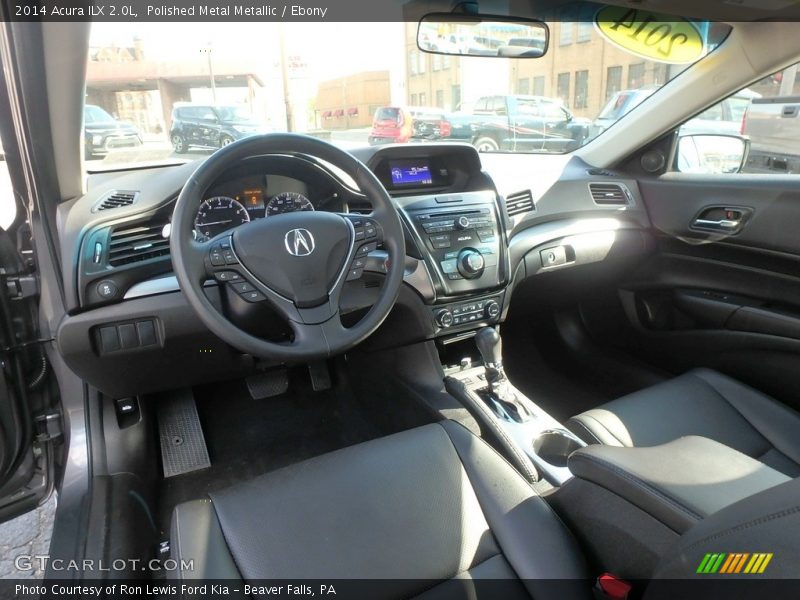 Polished Metal Metallic / Ebony 2014 Acura ILX 2.0L