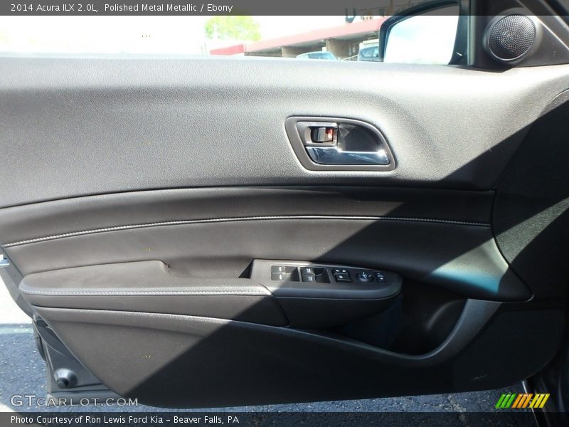 Polished Metal Metallic / Ebony 2014 Acura ILX 2.0L