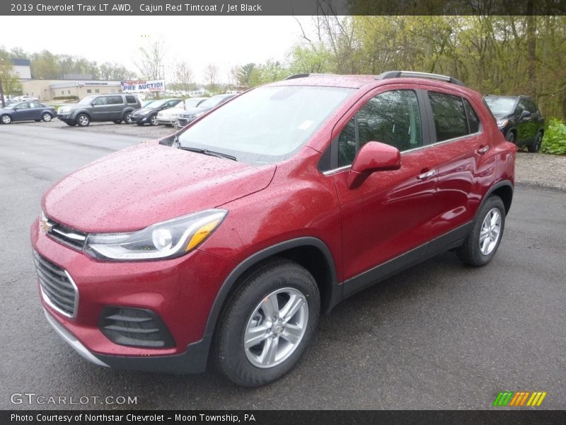 Cajun Red Tintcoat / Jet Black 2019 Chevrolet Trax LT AWD