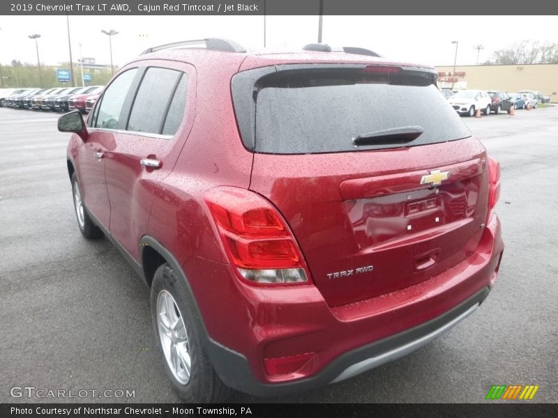 Cajun Red Tintcoat / Jet Black 2019 Chevrolet Trax LT AWD