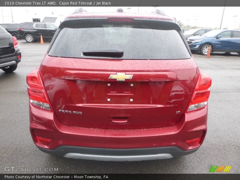 Cajun Red Tintcoat / Jet Black 2019 Chevrolet Trax LT AWD