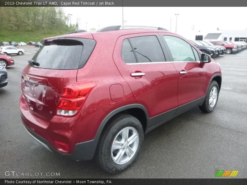 Cajun Red Tintcoat / Jet Black 2019 Chevrolet Trax LT AWD