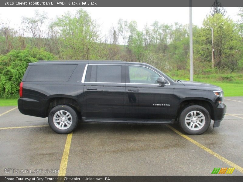Black / Jet Black 2019 Chevrolet Suburban LT 4WD