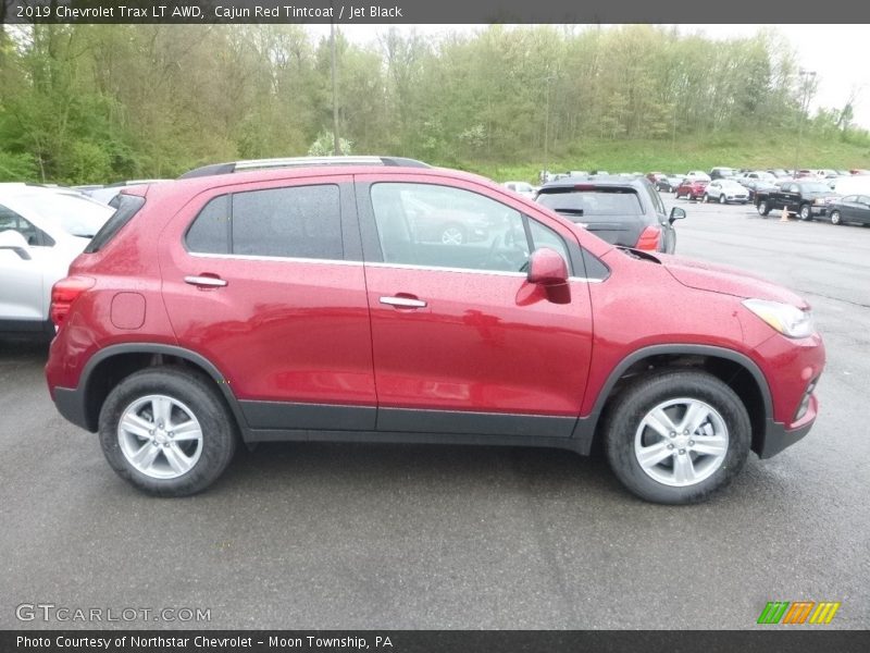 Cajun Red Tintcoat / Jet Black 2019 Chevrolet Trax LT AWD