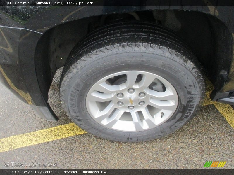 Black / Jet Black 2019 Chevrolet Suburban LT 4WD
