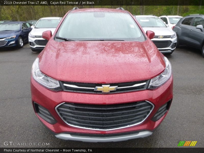 Cajun Red Tintcoat / Jet Black 2019 Chevrolet Trax LT AWD