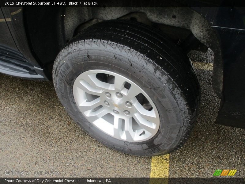 Black / Jet Black 2019 Chevrolet Suburban LT 4WD