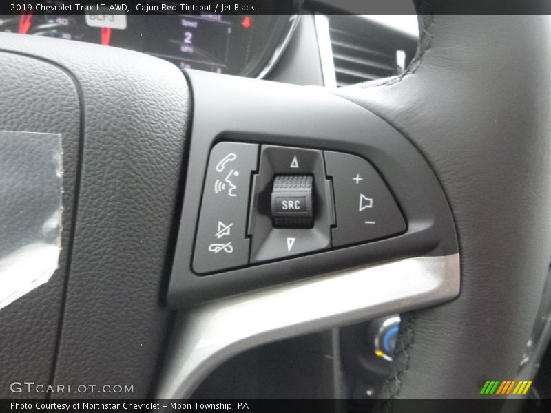 Cajun Red Tintcoat / Jet Black 2019 Chevrolet Trax LT AWD