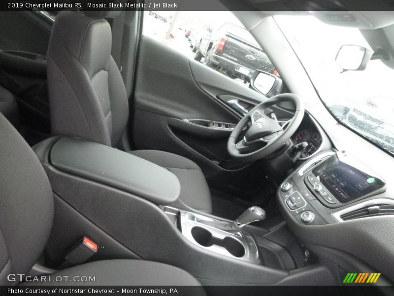 Mosaic Black Metallic / Jet Black 2019 Chevrolet Malibu RS