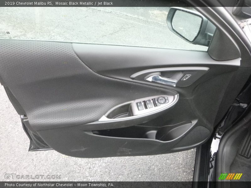Mosaic Black Metallic / Jet Black 2019 Chevrolet Malibu RS