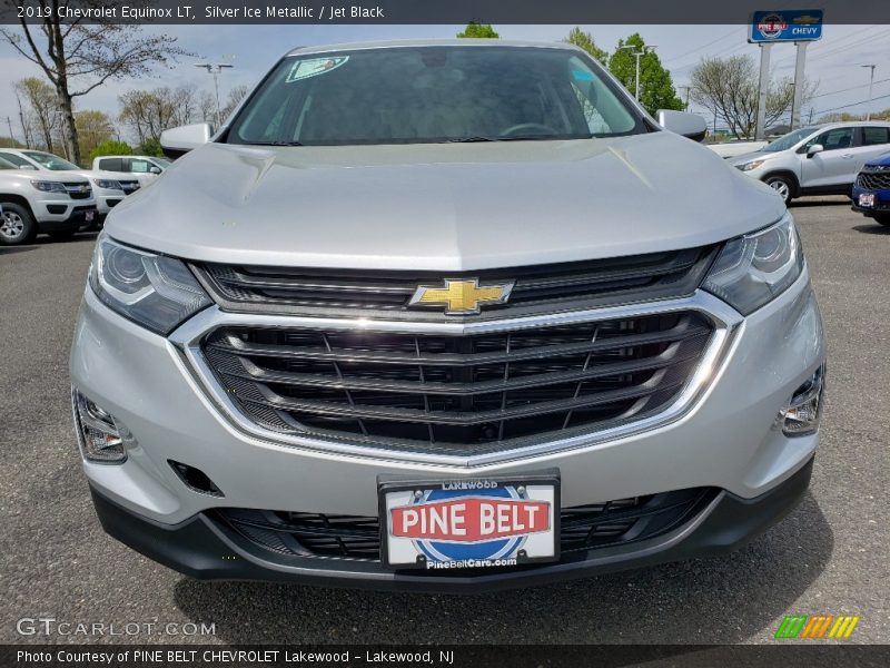 Silver Ice Metallic / Jet Black 2019 Chevrolet Equinox LT