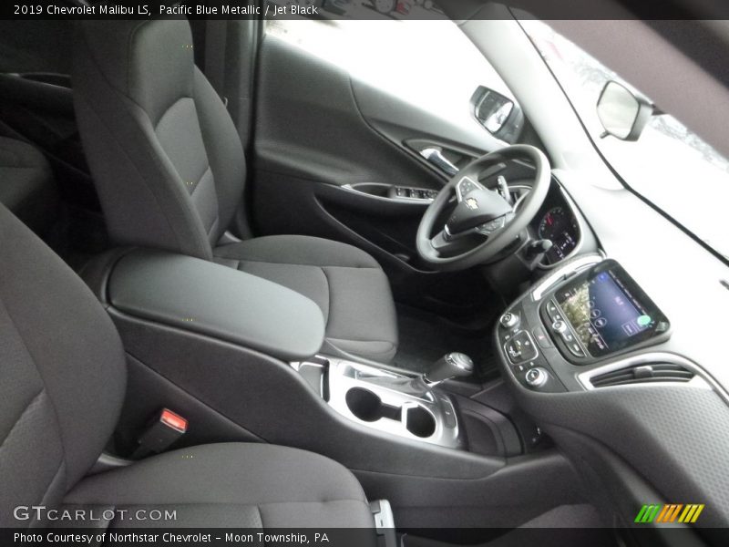 Pacific Blue Metallic / Jet Black 2019 Chevrolet Malibu LS