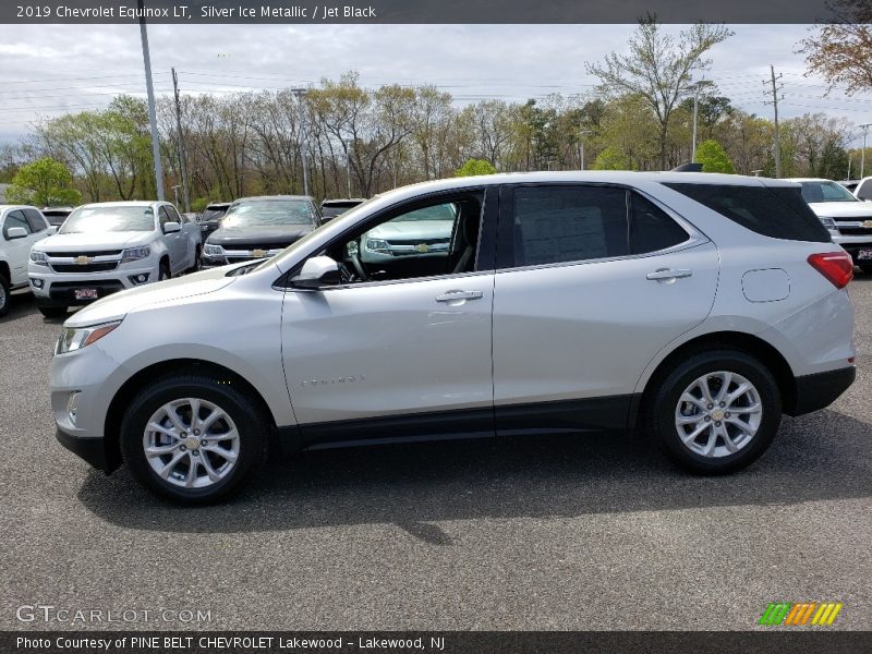 Silver Ice Metallic / Jet Black 2019 Chevrolet Equinox LT