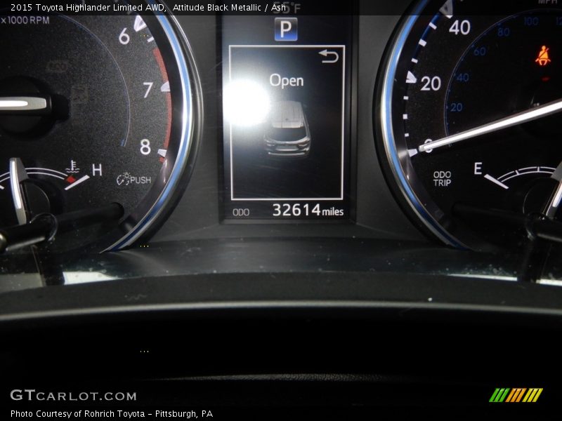 Attitude Black Metallic / Ash 2015 Toyota Highlander Limited AWD