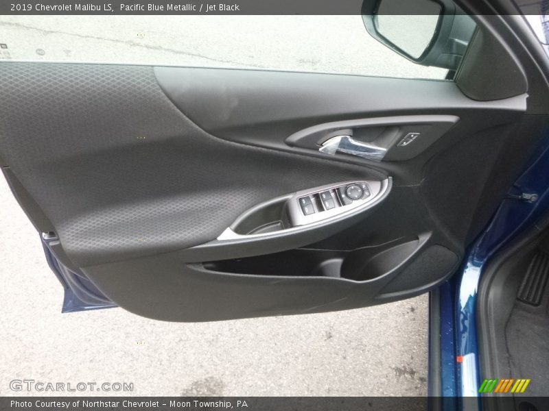 Pacific Blue Metallic / Jet Black 2019 Chevrolet Malibu LS