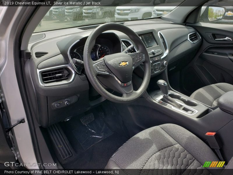 Silver Ice Metallic / Jet Black 2019 Chevrolet Equinox LT