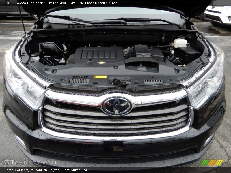 Attitude Black Metallic / Ash 2015 Toyota Highlander Limited AWD