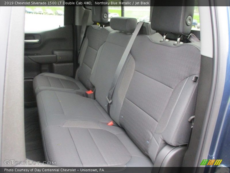 Northsky Blue Metallic / Jet Black 2019 Chevrolet Silverado 1500 LT Double Cab 4WD