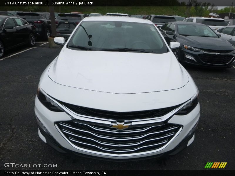 Summit White / Jet Black 2019 Chevrolet Malibu LT
