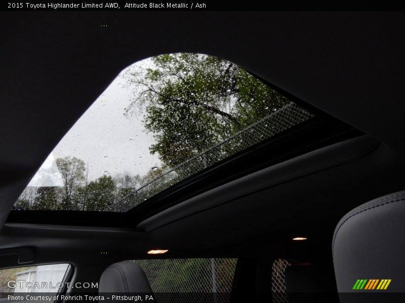 Attitude Black Metallic / Ash 2015 Toyota Highlander Limited AWD