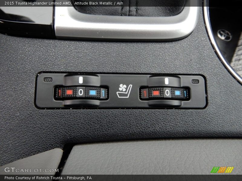 Attitude Black Metallic / Ash 2015 Toyota Highlander Limited AWD