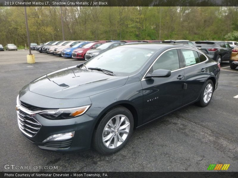 Shadow Gray Metallic / Jet Black 2019 Chevrolet Malibu LT