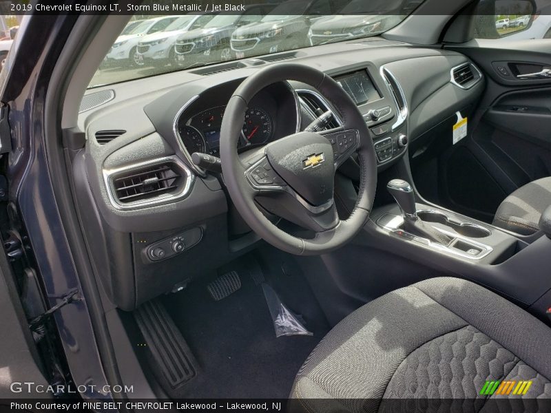 Storm Blue Metallic / Jet Black 2019 Chevrolet Equinox LT