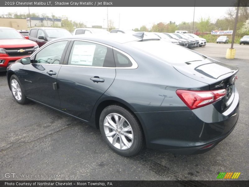 Shadow Gray Metallic / Jet Black 2019 Chevrolet Malibu LT