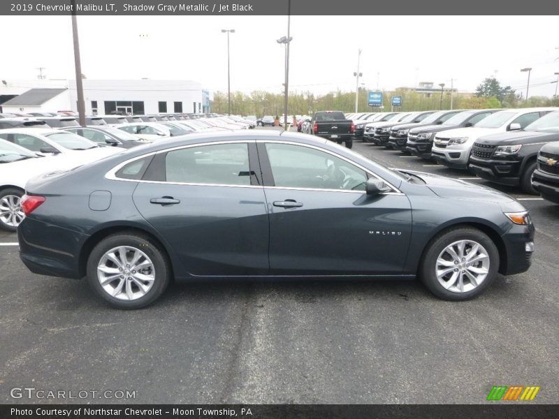 Shadow Gray Metallic / Jet Black 2019 Chevrolet Malibu LT