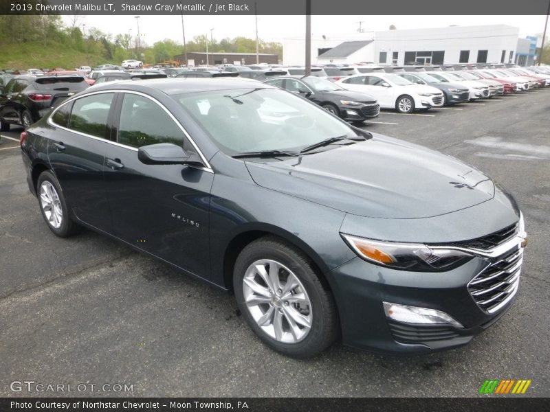 Shadow Gray Metallic / Jet Black 2019 Chevrolet Malibu LT