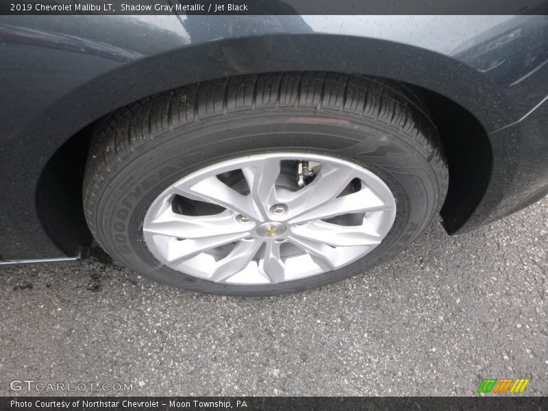 Shadow Gray Metallic / Jet Black 2019 Chevrolet Malibu LT