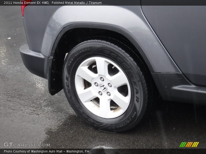 Polished Metal Metallic / Titanium 2011 Honda Element EX 4WD