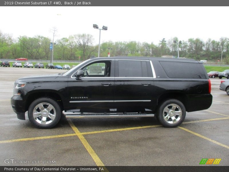 Black / Jet Black 2019 Chevrolet Suburban LT 4WD