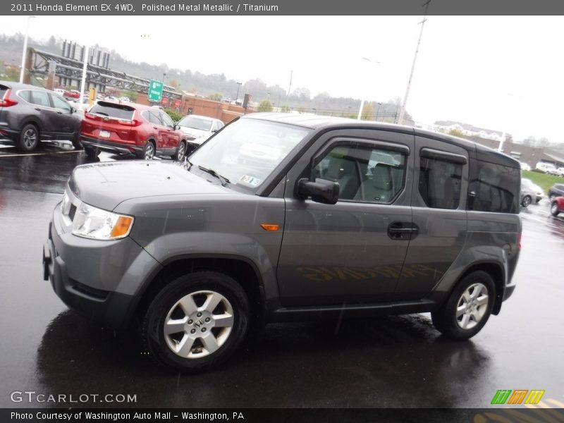 Polished Metal Metallic / Titanium 2011 Honda Element EX 4WD