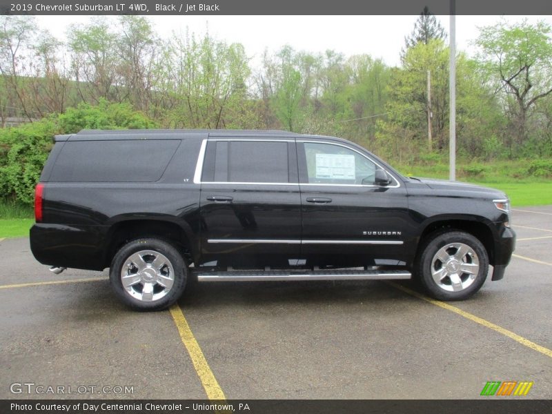 Black / Jet Black 2019 Chevrolet Suburban LT 4WD