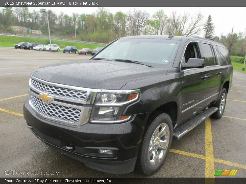 Black / Jet Black 2019 Chevrolet Suburban LT 4WD