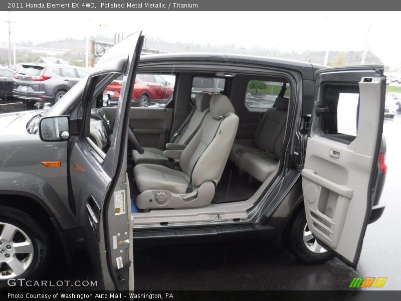 Polished Metal Metallic / Titanium 2011 Honda Element EX 4WD