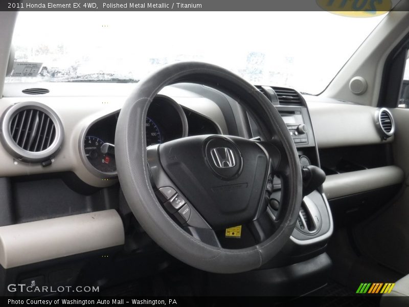 Polished Metal Metallic / Titanium 2011 Honda Element EX 4WD