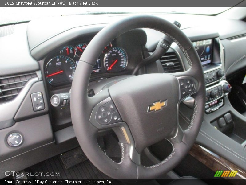 Black / Jet Black 2019 Chevrolet Suburban LT 4WD
