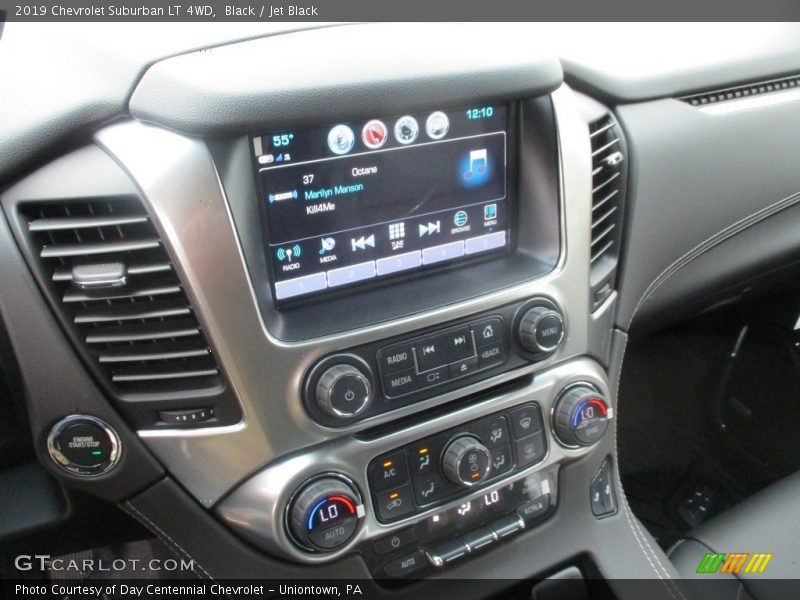Black / Jet Black 2019 Chevrolet Suburban LT 4WD