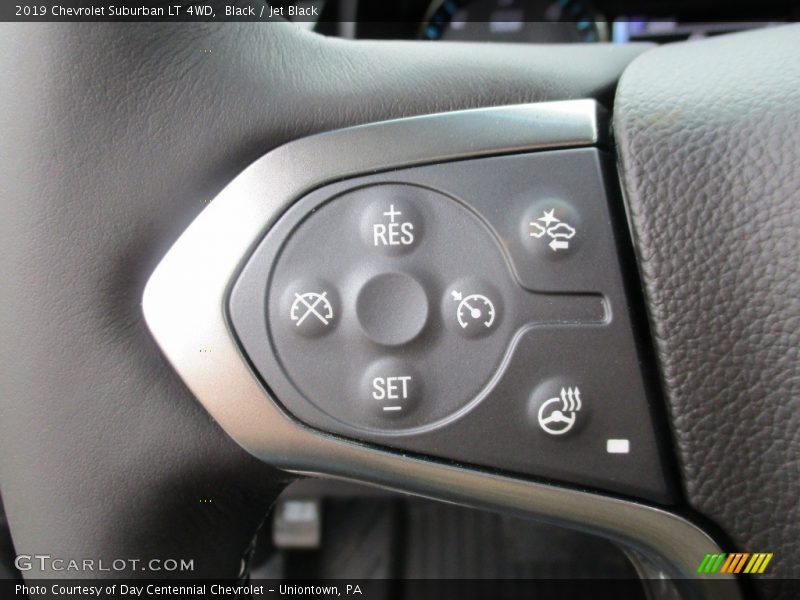 Black / Jet Black 2019 Chevrolet Suburban LT 4WD