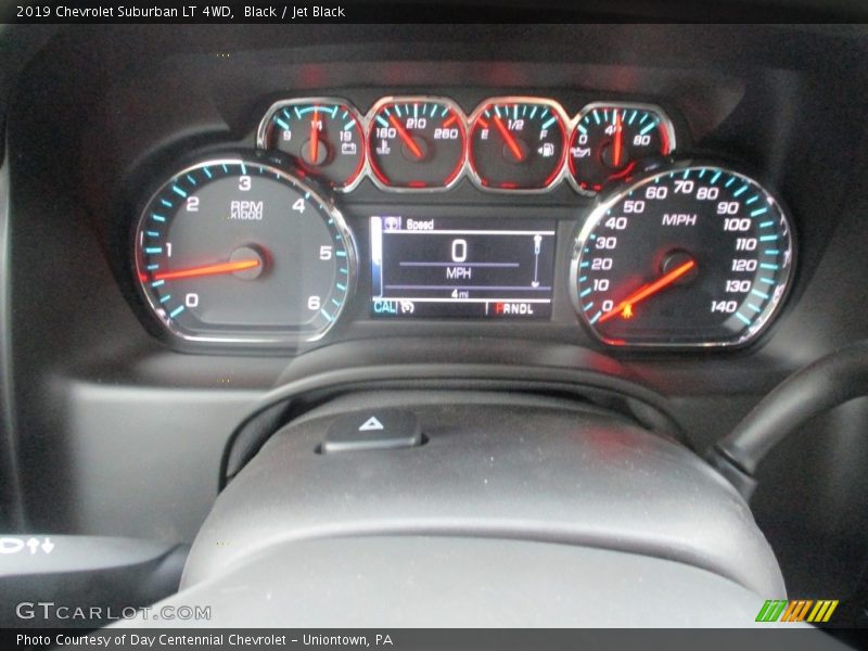 Black / Jet Black 2019 Chevrolet Suburban LT 4WD