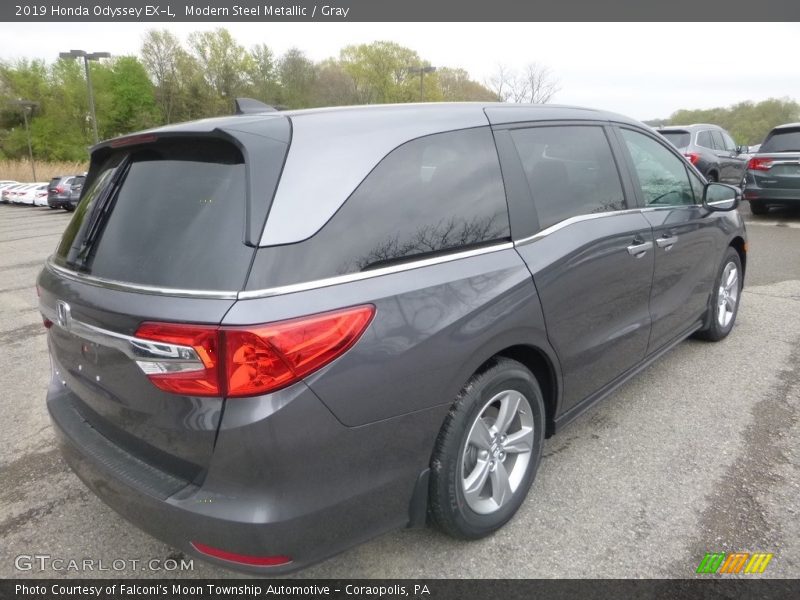 Modern Steel Metallic / Gray 2019 Honda Odyssey EX-L