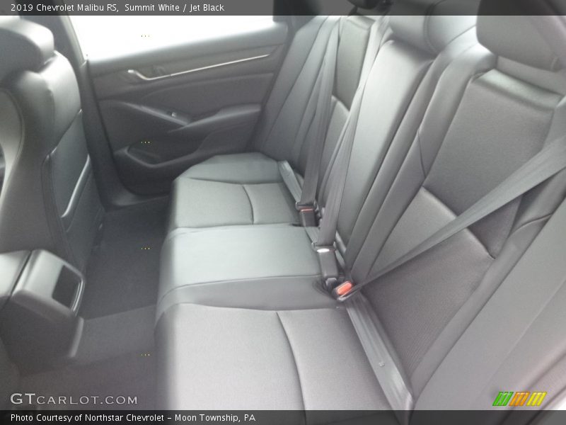 Summit White / Jet Black 2019 Chevrolet Malibu RS