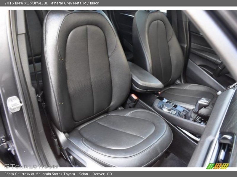 Mineral Grey Metallic / Black 2016 BMW X1 xDrive28i