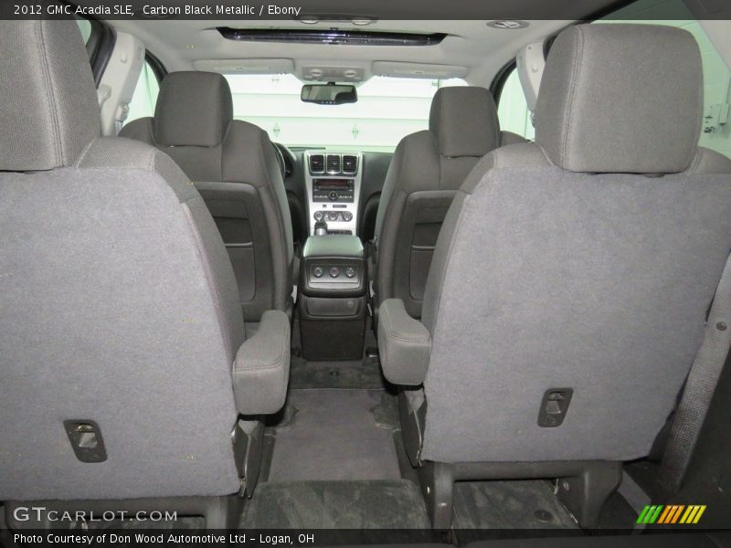 Carbon Black Metallic / Ebony 2012 GMC Acadia SLE