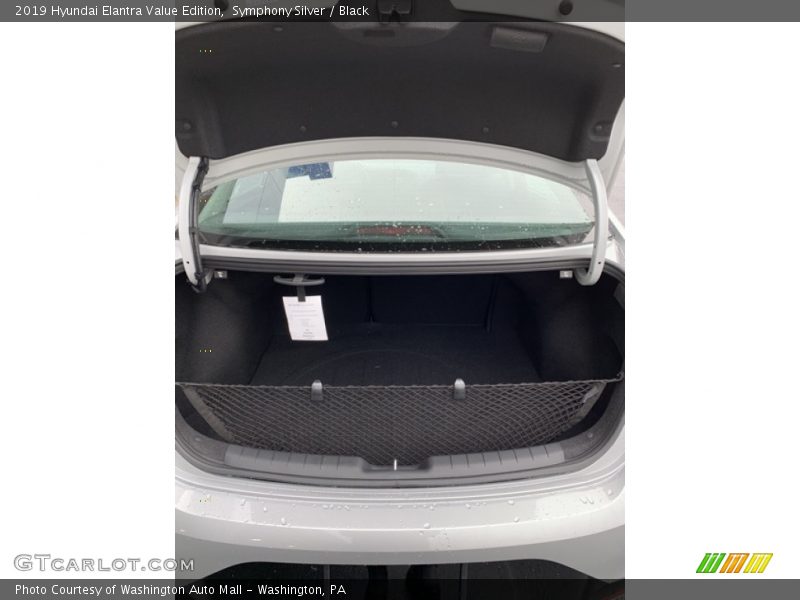 Symphony Silver / Black 2019 Hyundai Elantra Value Edition